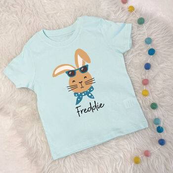 Personalised Easter Bunny T Shirt, 3 of 8