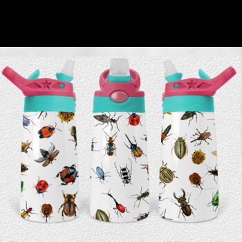 Personalised Insects Bugs Kids Water Bottle, 3 of 12