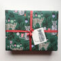 Gift Wrapping Paper Cats And Plants, thumbnail 2 of 7