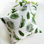 Tropical Leaf Cushion Cover, thumbnail 3 of 6