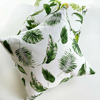 Tropical Leaf Cushion Cover, 3 of 6