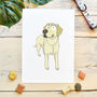 Cartoon Dog Portrait, Pet Portrait, Custom Dog Art, thumbnail 2 of 9