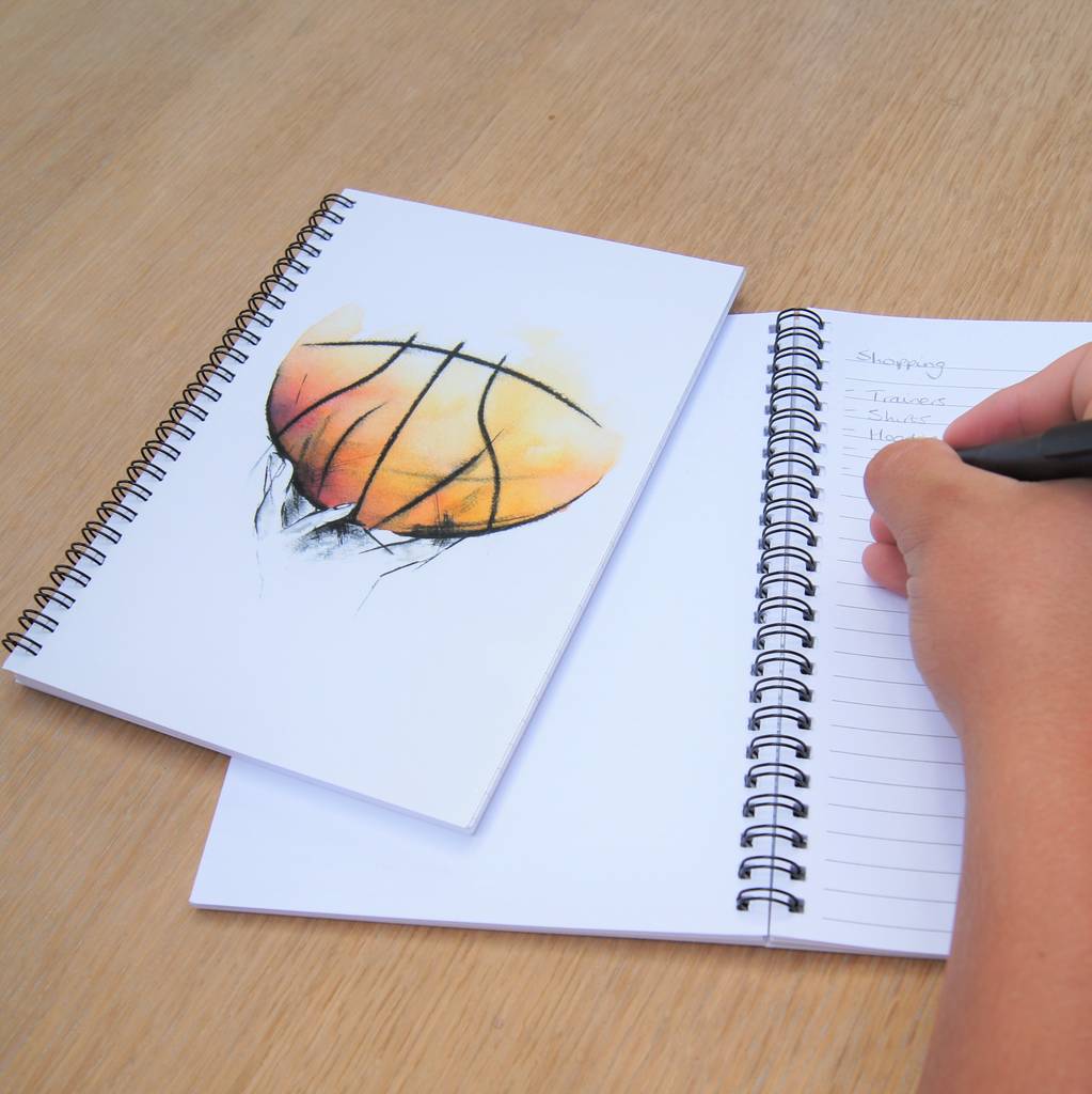 basketball notebook by equipp