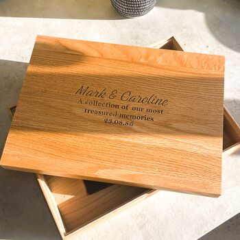 Personalised Large A4 Memory Box, 4 of 7