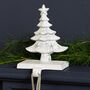 Snow White Christmas Tree Stocking Hanger, thumbnail 3 of 7
