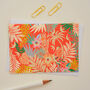 Gift Set Of Eight Tropical Print Notecards, thumbnail 2 of 6