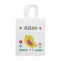 Personalised Child's Chick Easter Egg Hunt Bag, thumbnail 3 of 5