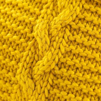 Cable Cushion Knitting Kit, 4 of 7
