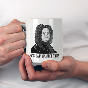 Personalised Handel Classical Music Mug, 3 of 5