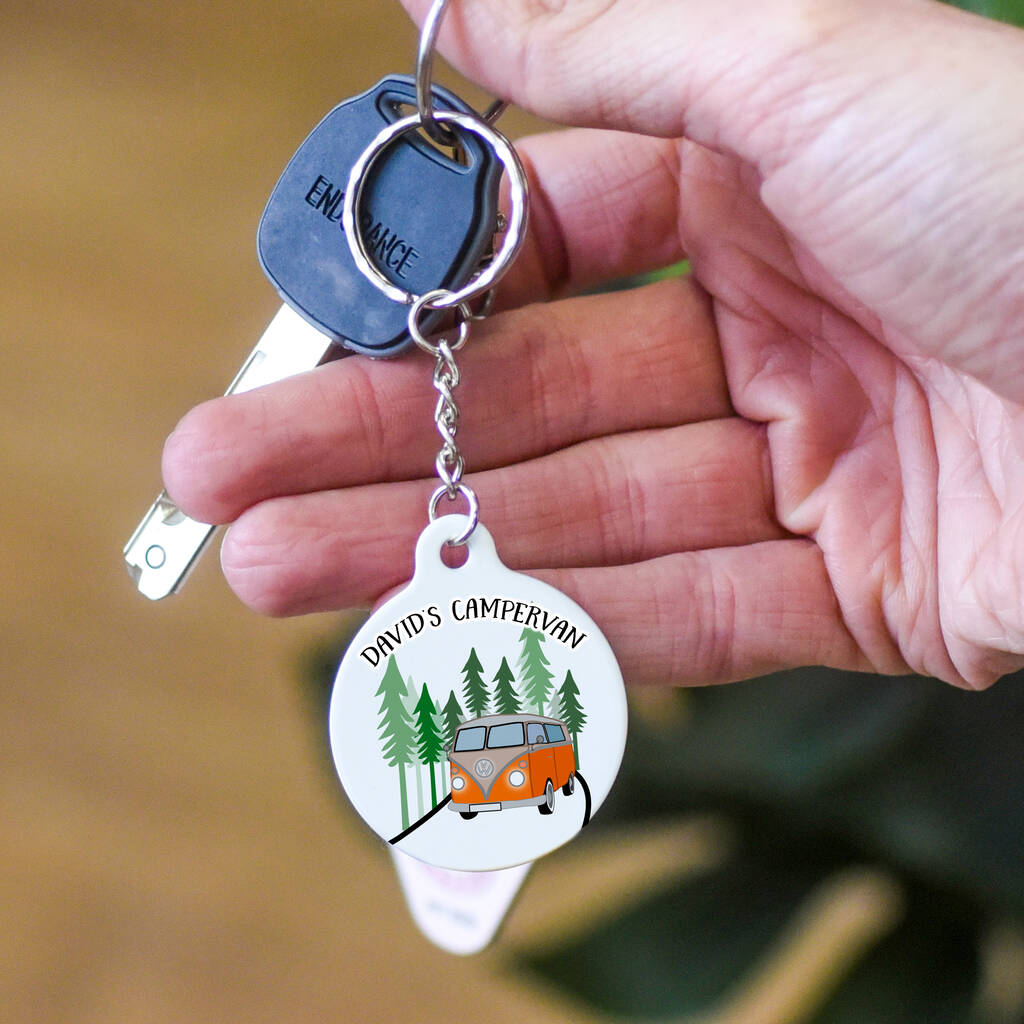 Personalised Campervan Keyring Gift By Hoobynoo | notonthehighstreet.com