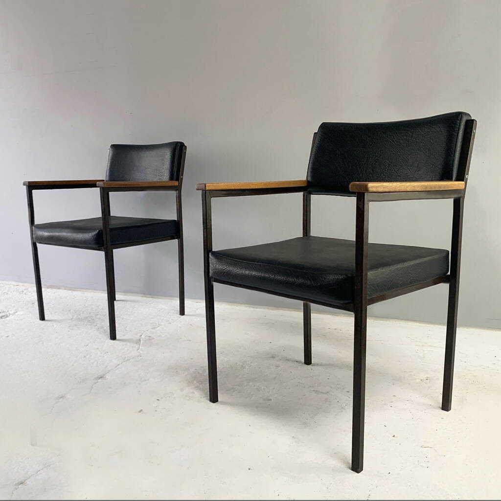1960’s Mid Century Armchairs By Remploy, 1 of 10