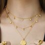 Gold Vermeil Diamond Choker Necklace, thumbnail 1 of 4