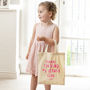 Thank You For Being My Flower Girl Mini Tote Bag, thumbnail 2 of 7
