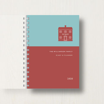 Personalised 2024 Family And Home Diary, 7 of 8