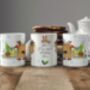 Personalised Whimsical Reindeer Sleigh Christmas Gift Mug, thumbnail 2 of 2