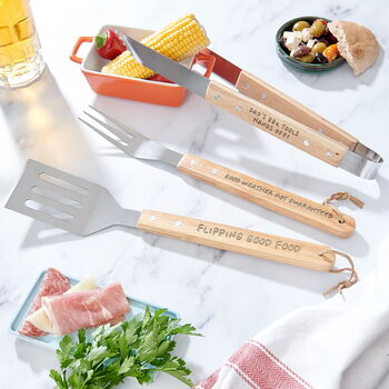 Personalised BBQ Tools Set, 2 of 4