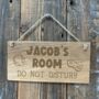 Personalised Boys Bedroom Sign, thumbnail 1 of 2