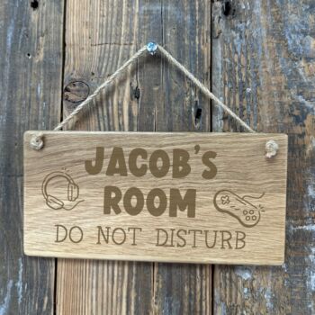 Personalised Boys Bedroom Sign, 2 of 3