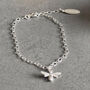 Bee's Knees Charm Bracelet In Sterling Silver, thumbnail 1 of 12