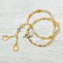 Golden Treasure Beach Charm Necklace, thumbnail 7 of 11