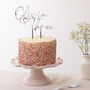 Personalised Decorative Birthday Age Cake Topper, thumbnail 4 of 10