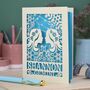 Personalised Gemini Birthday Card, thumbnail 4 of 7