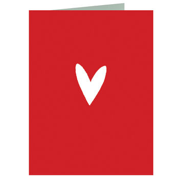 Mini Heart Greetings Card, 2 of 3