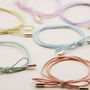 Set Of Six Colourful Bow Hair Ties, thumbnail 4 of 4
