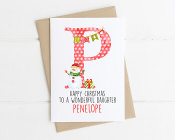 Personalised Children's Christmas Card, 3 of 6