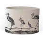 Birds Night Out Hand Gilded Lampshade, thumbnail 3 of 6