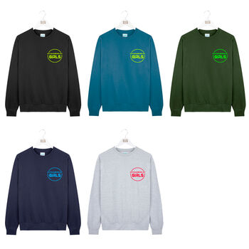 'Outnumbered by Girls' Men's Sweatshirt, 4 of 8