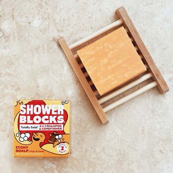 Shower Blocks Plastic Free Shampoo / Conditioner Bars, 10 of 12