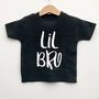 Lil Bro Kids T Shirt, thumbnail 2 of 6