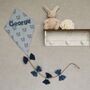 Blue Bear Fabric Nursery Kite, Name Sign, thumbnail 1 of 12