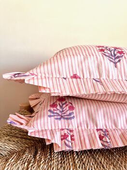Blockprint Cushion Cover, 3 of 4