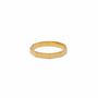 Heavy Hexagon Stacking Ring Gold Vermeil, thumbnail 4 of 5