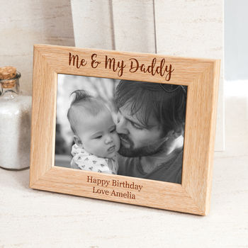 Personalised Me And My Daddy Photo Frame, 4 of 4