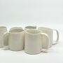 Porcelain White Cup Mug Glazed Handmade, thumbnail 2 of 10