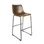 Dexter Chesnut Brown Set Of Kitchen Two Bar Stools, thumbnail 4 of 12