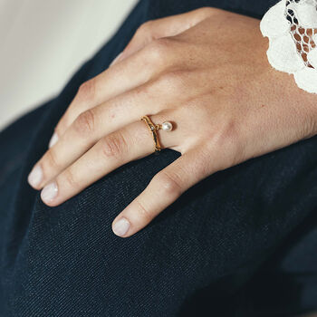 Pearl Drop Ring, 9 of 12