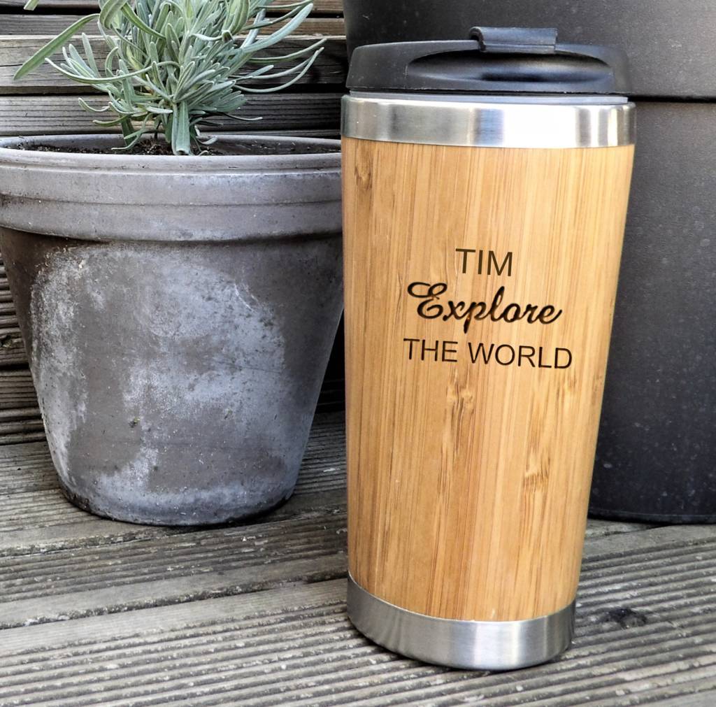 Image of Explore The World Personalised Mug