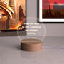 Personalised Motivational Quote Mini Desk Lamp, thumbnail 5 of 9