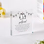 Penguin Acrylic Plaque Gift For Boyfriend Or Girlfriend, thumbnail 5 of 6