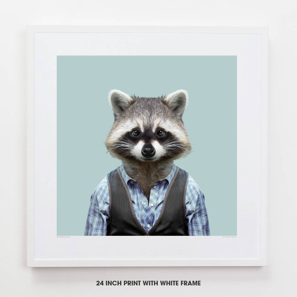 Raccoon Printmaking