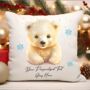 Personalised Cute Christmas Characters Gift Cushion, thumbnail 6 of 6