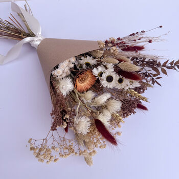 Brown Dried Flower Arrangement, 6 of 6