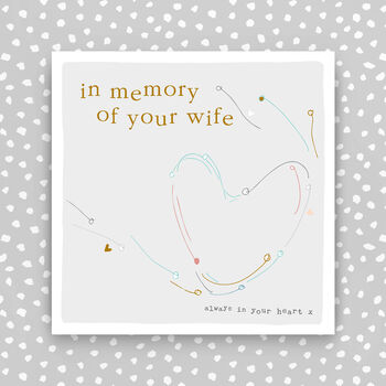 Husband Or Wife Sympathy Card, 3 of 4