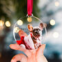 Puppy Dog's 1st Christmas Personalised Bauble, thumbnail 6 of 10