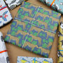 Luxury Leopard Birthday Wrapping Paper, thumbnail 1 of 3