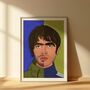 Noel And Liam Gallagher Oasis Print / Oasis Keep Sake / Oasis Poster / Oasis Tour Poster / Oasis Memorabilia / Oasis Mania / Oasis Print, thumbnail 2 of 2
